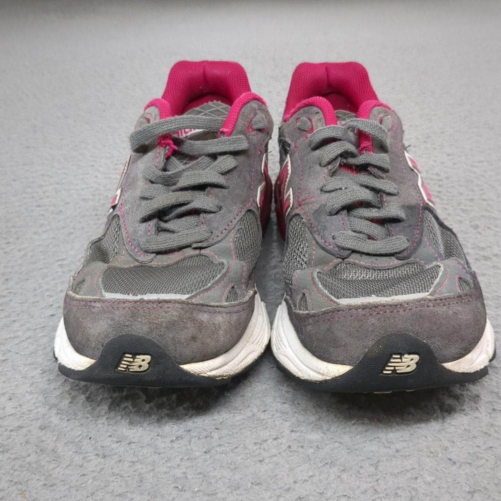 New Balance 990v3 Shoes Womens Size 7.5 AA Gray Pink Breast Cancer Running USA - Picture 5 of 16